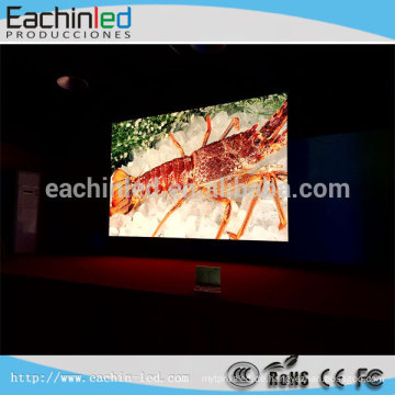 Eachinled P2 führte Bildschirm Innen-HDrental geführte Videowand